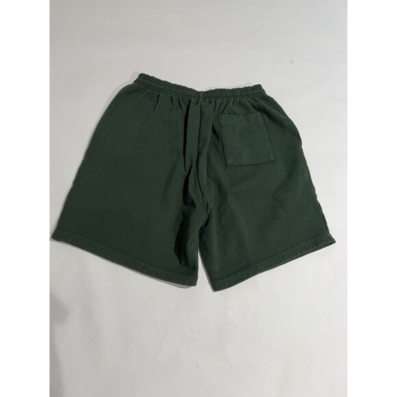 Strawberry Los Angeles Apparel S Logo Sweatshorts in Green - Picture 2 of 3